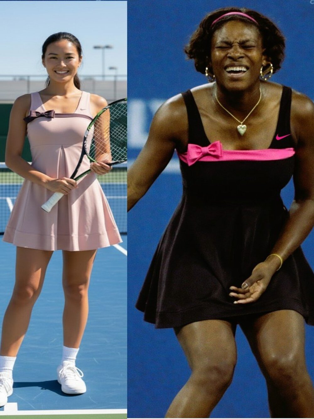 Nwt Nike Tennis Dress w/ Bra pleated skirt S Small Serena Williams